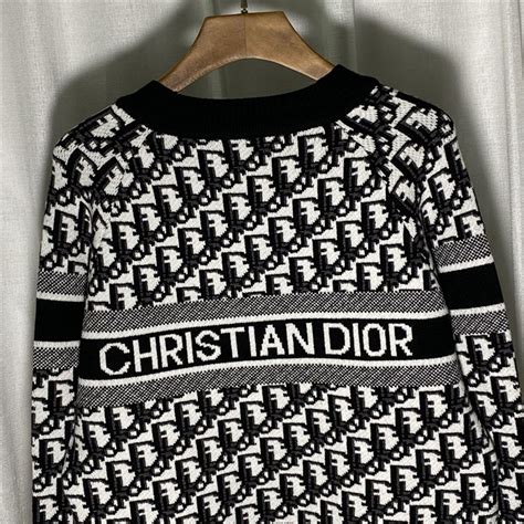 dior jumper white|christian Dior sweaters for men.